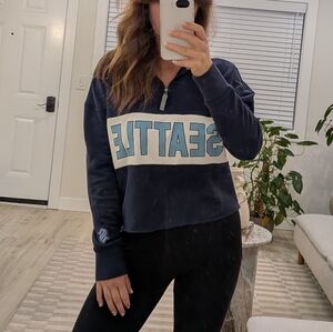 47 Brand Navy and Gray Sweatshirt